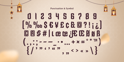 Mazinah Font Poster 11