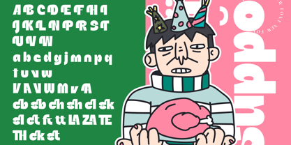 Mighty Lucky Font Poster 15