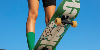 Mighty Lucky Font Poster 13