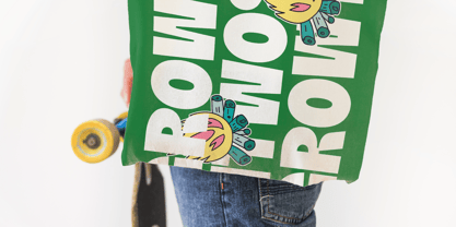 Mighty Lucky Font Poster 9