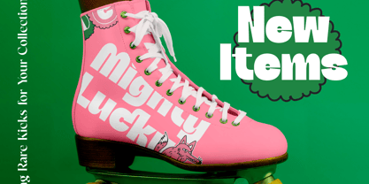 Mighty Lucky Font Poster 12