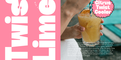 Mighty Lucky Font Poster 5