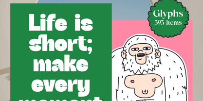 Mighty Lucky Font Poster 7