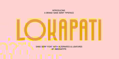 Lokapati Font Font Poster 1
