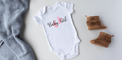 Evelina Heart Font Poster 5