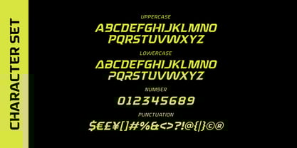 Aubrie Brevon Font Poster 9