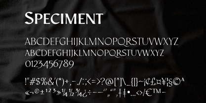 Chope Font Poster 15