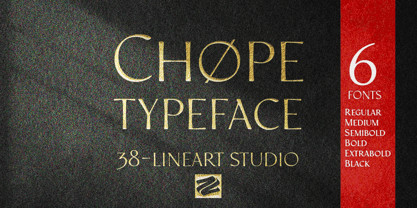 Chope Font Poster 1