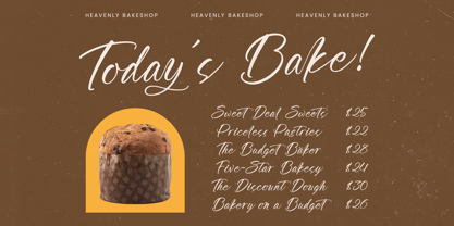 Awakening Gallop Font Poster 11