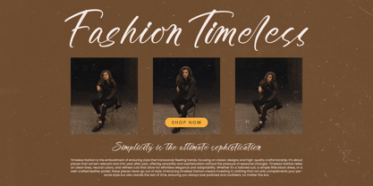 Awakening Gallop Font Poster 8