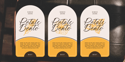 Awakening Gallop Font Poster 7