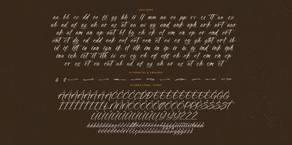 Awakening Gallop Font Poster 15