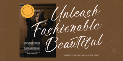 Awakening Gallop Font Poster 9