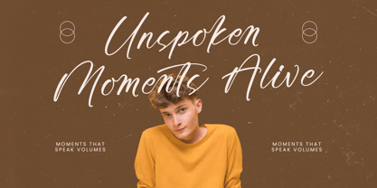 Awakening Gallop Font Poster 6