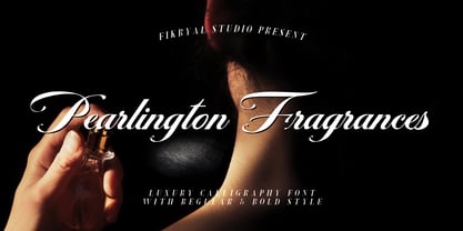 Pearlington Fragrances Font Poster 1