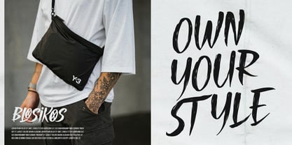 Blosikos Font Poster 2
