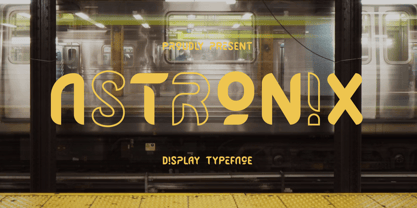 Astronix Font Poster 1