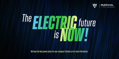 Skyrise Font Poster 4