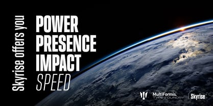 Skyrise Font Poster 5