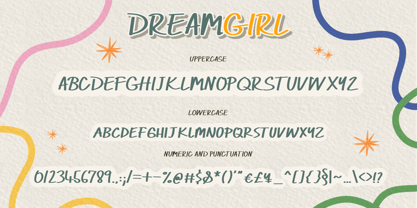 Dreamgirl Font Poster 6