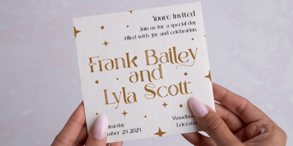 Corvail Font Poster 3