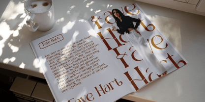 Corvail Font Poster 10