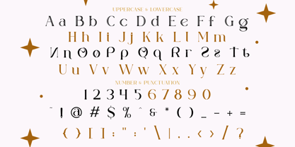 Corvail Font Poster 12