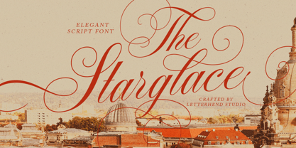 Starglace Font Poster 1