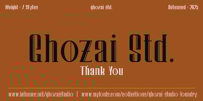 Bakelite Line Font Poster 7