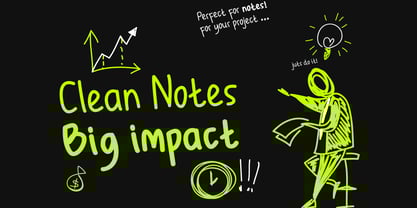 Bold Marker Font Poster 5