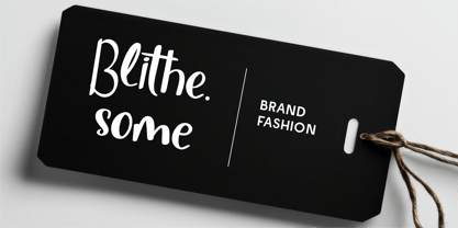 CF Serenity Loop Font Poster 8