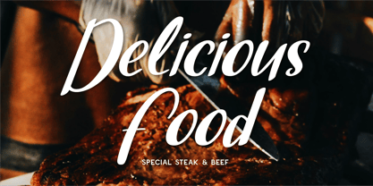 CF Serenity Loop Font Poster 2