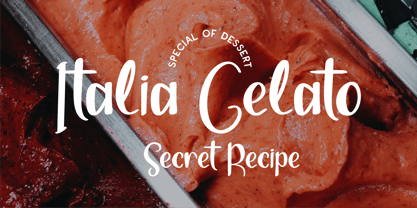 CF Serenity Loop Font Poster 3