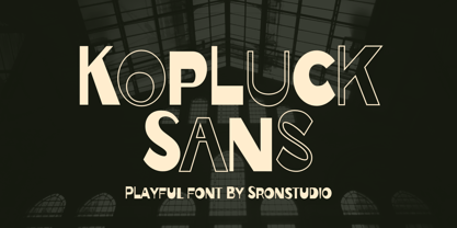 Kopluck Sans Font Poster 1