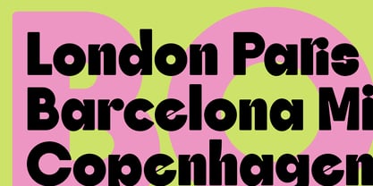 SLTF Skybury Font Poster 15