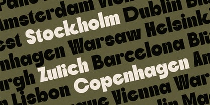 SLTF Skybury Font Poster 10