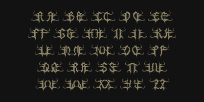 Blome Life Font Poster 4