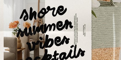 SLTF Midnight Chianti Font Poster 6