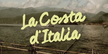 SLTF Midnight Chianti Font Poster 9