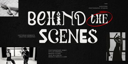 Random Glyphs Font Poster 2