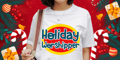 Jolly Merry Font Poster 2