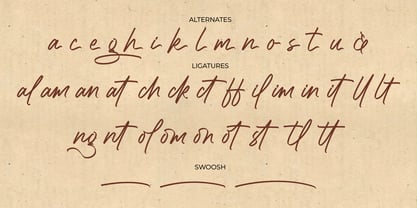 Hillganes Font Poster 8