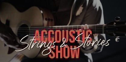 Hillganes Font Poster 5