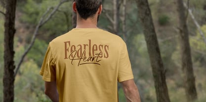 Hillganes Font Poster 4