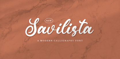 Savilista Font Poster 1