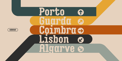 Ocho Font Poster 8