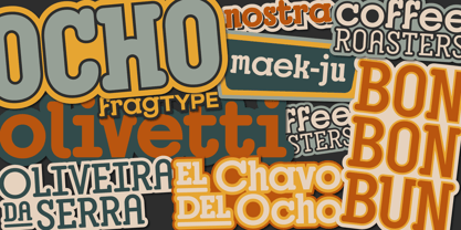 Ocho Font Poster 9