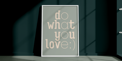 Ocho Font Poster 7