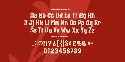 Meadow Bloom Font Poster 5