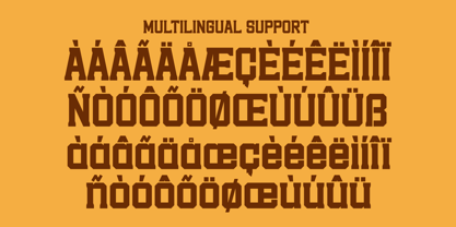 Brokstate Font Poster 8